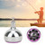 38MM All Metal Fishing Wheel Handle Modification Power Knob Reel for 2000-6000 Model Spinning ReelsGun Purple