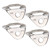 4 Pcs Climbing Hanger Stainless Steel Durable Rock Climbing Accessories for High Altitude Operations
