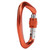 Mountaineering D Locking Carabiner Clips Alloy Heavy Duty Carabiner for ClimbingTangerine