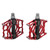 1 Pair Mountain Bike Pedals Aluminum Alloy High Speed Bearing Lightweight Non Slip Platform Bicycle Flat Pedals
