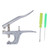 Badminton Racket Grommet Pliers Aluminum Hand Press Snap Pliers with Awl Screwdriver Repair Kit for Repairing
