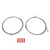 Bicycle Derailleur Shifter Cable and Brake Cables Set with End Crimps for Mountain Road Bike Accessories