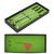 Mini Desk Games Box Green Driving Range with Golf Club Pens Balls Flag Gift Desktop Decor