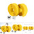 2pcs Cycling Road Bike Bicycle Handlebar Grip Wrap Tape   2 Bar Plugs(Black+White)