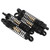 4pcs RC Shock Absorber Set RC Dampers 43mm Aluminum Threaded Shock Absorbor For Axial SCX24 1/24 Crawler Black