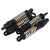 4pcs RC Shock Absorber Set RC Dampers 43mm Aluminum Threaded Shock Absorbor For Axial SCX24 1/24 Crawler Black