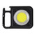 Mini Keychain Light Type C Rechargeable Portable Pocket Light Small Camping Flashlight Multifunctional Black