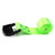 2Pcs Lashing Straps Fluorescent Green 25mm Heavy Duty Goods Tie Down Strapping Bands with Zinc Alloy Buckles3 Meters
