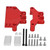 Metal Steering Gear Bracket Servo Mount Part for MN86 1/12 RC Car Modified AccessoriesRed