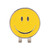 Magnetic Hat Clip Alloy Ball Marker Smile Caps Clips for Brim Belt Pocket Non FallingYellow