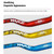 31.8MM Mountain Bike Handlebar Aluminum Alloy Bicycle Riser Handlebar 55MM Rise 780MM Length Bicycle Bar with Matte Surface