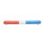 RC Police Light Ultra Bright Simulation Model Car LED Police Flash Light 145x22x12mm For 1:8 1:10 RC Model Car Red Blue