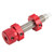 Archery Plunger Bow Arrow Screw In Cushion Plunger Aluminum Alloy for Recurve Bow Accessories Red