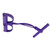 Pedal Resistance Band Multi Function Tension Rope Sit Up Pull Rope Sit Up Exercise Equipment for Home Travel Use Purple