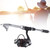 Portable Fishing Pole Set Telescopic Fishing Rod Reel Combos Kit Accessory for Outdoor Fishing