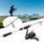 Portable Fishing Pole Set Telescopic Fishing Rod Reel Combos Kit Accessory for Outdoor Fishing
