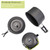 Camping Cookware Set Outdoor Cooking Equipment for Camping Hiking and Picnics for 2 People All in One Compact Camp Cooking Set