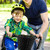 Children Bike Front Basket Bicycle Hanging Basket Bicycle PP Rattan Woven Basket with Adjustable Belts