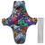 Enlee Mountain Bike Mudguard Bike Fenders Front and Rear Compatible Bicycle Mud GuardFolding Type, Graffiti Pattern