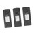 3Pcs RC Drone Battery Replacement 3.7V 1800mAh RC Intelligent Flight Battery with Charging Cable for A8 H8 F187 M5