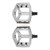Sealed Bearing Pedals for Mountain Bike Aluminum Alloy Universal Bike Pedals for MTBSilver