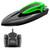 Remote Control Boat, 2.4G 20km/h High-speed Waterproof Remote Control Speed Boat with LED Lights Dual Motor