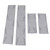 Toddler Bed Rail Guard Tall Crib Bed Rail for Toddlers Baby Safety Bed Rail Guards Side Railing Guards Grey