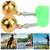 5Pcs Bite Alarm Double Bells Ring Alerter Fishing Tools Accessory for Sea Rod