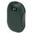 Electric Hand Warmer Rechargeable Power Bank Double Side Heating Display 6000mAh Pocket Size Hand Heater for Winter Green