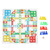 Children Fun Board Game Chess Set Plastic Portable Wear Resistance Chessboard Game Toy for Party Type1