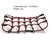 1:10 Scale Motorcycle Luggage Netting 110x190MM Luggage Net for Remote Control Car Red