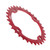 32/34/36/38T BCD 104 Mountain Bike Steel Single Crank Chain Ring Repair Parts (Red 32T)
