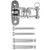 304 Stainless Steel 360 Degree Rotatable Swing Buckle Hanging Chair Hammock Fixed BuckleType Ⅴ