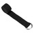 Adjustable Stretch Strap D Ring Belts Gym Waist Leg Fitness Sports Yoga Belt (Black)