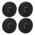 4Pcs 1.9in 105mm RC Rubber Tires S Type Pattern Wear Resistant Replacement RC Hub Wheel Tires for Traxxas for Hsp