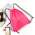 Drawstring Bag Wear Resistant Shoulder Beam Shoes String Storage Bags Outdoor Sports Backpack