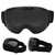 Ski Snowboard Goggles DoubleLayer Lenses AntiFog UV Protection Snow Goggles for Adults(Black )