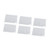 10Pcs Bike Protective Sticker DIY Stylish Wear Resistant Anti Scratch Bike Chain Frame Protection Decal White