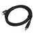 Black Display Cable HD Multimedia Interface 2.1 PVC Cord High Speed Support 4K 2160P 8K Durable Video HD Cable for Monitor TV Game PC Laptop 1.5m / 4.9ft