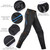 Lixada Men's Waterproof Cycle Pants Thermal Fleece Windproof Winter Bike Riding Running Sports Pants Trousers