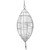 Fishing Bait Cage Stainless Steel Lure Cage Carp Fishing Trap Basket Feeder Holder for Shrimp Crab Fish BaitsM
