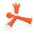 1 PC Tripod Height Adjustable Golf Tees Training Sports Accessory Parts(Orange)