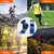 Reflective Cycle Socks High-Visibility Breathable Athletic Socks Bike Riding Running Socks for Men and Women