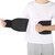 Waist Support Belt Elastic Exercise Fitness Waistband Adjustable Body Brace SBR NeopreneBlack