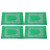 4Pcs Portable Zipper Bag Compass Muslim Prayer Mat Carpet Worship Blanket