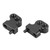 Adjustable Aluminum Alloy Front Damper Shock Mount Fit for RC 1/10 Tamiya CC01Black