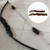 Bow String Archery Recurve Bow String Silencer Faux Hair Fabric Dampener for Hunting