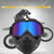Modular Mask Detachable Goggles Motorcycle Racing Helmet Protective Face Mask Shield
