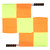2pcs Referee Flags Linesman Hand Flags for Soccer Football Training with Storage Bag