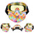 Outdoor Cycling Anti fog Anti wind Protective Goggles Mask Safety Eye Protection Glasses Yellow
